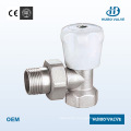 Angle Type Manual Brass Thermostatic Radiator Valve